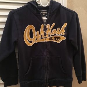 Boys size 8 zip down hoodie!