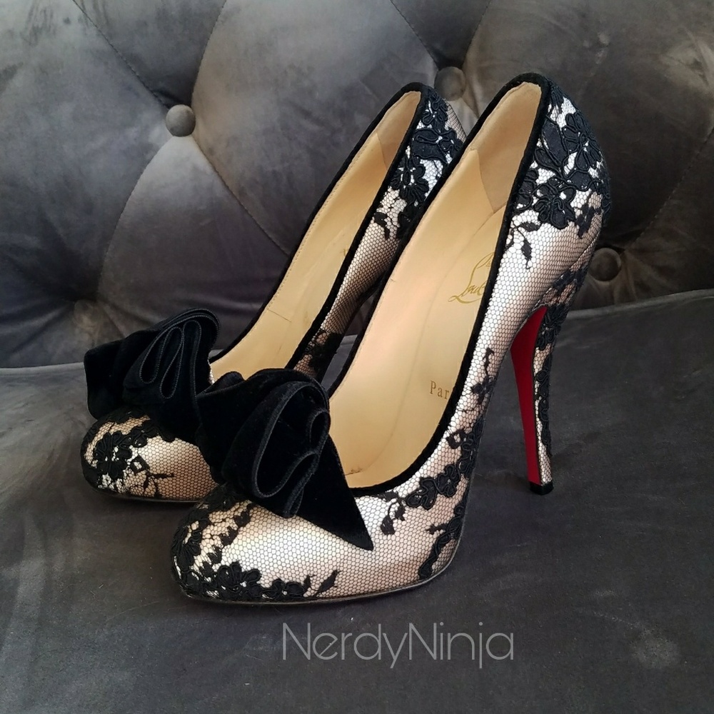 Christian Louboutin Lady Page Bouquet Lace 120