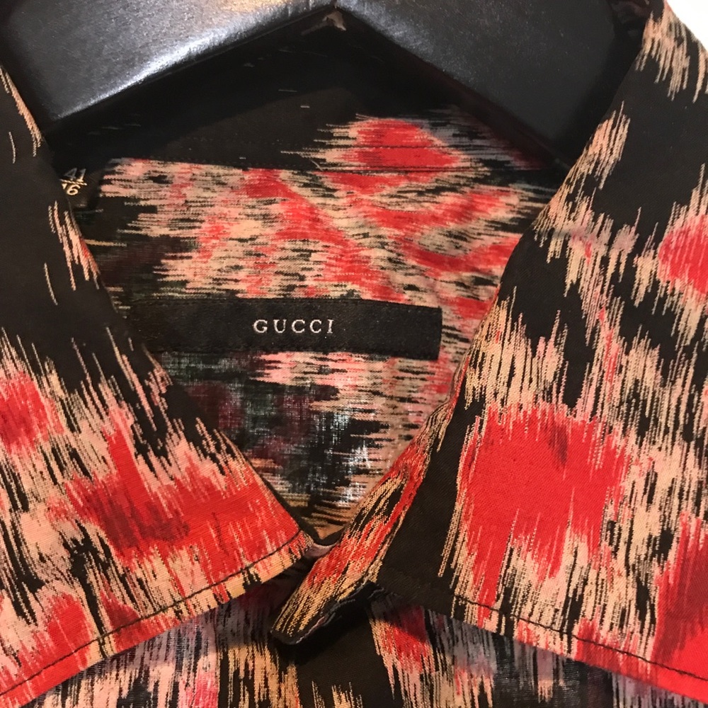 Gucci men's dress shirt used