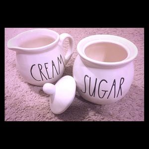 Rae Dunn Cream and Sugar Set