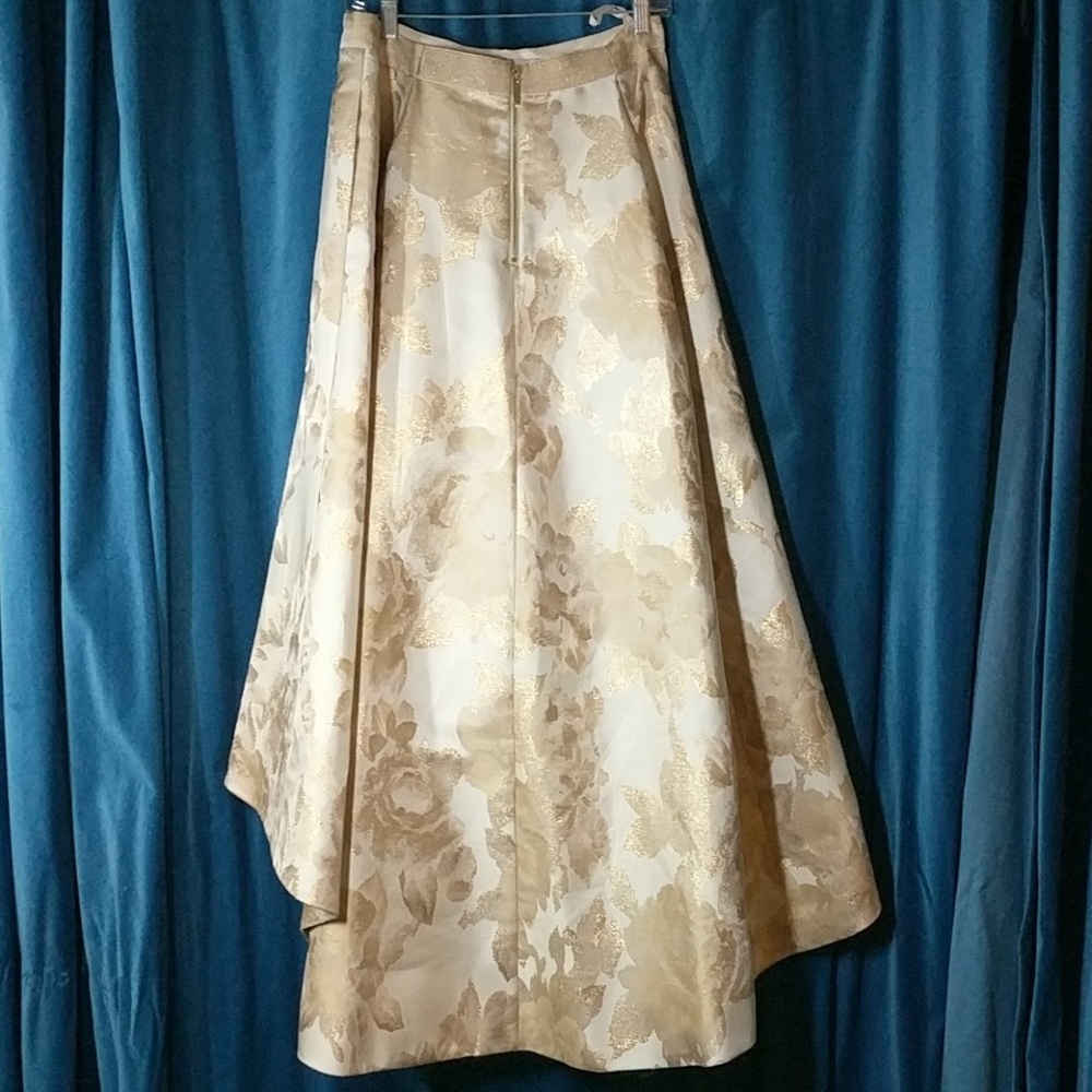 Formal high low skirt