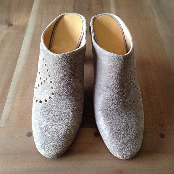 Hermes beautiful distressed taupe Evelyn boots - Picture 4 of 4