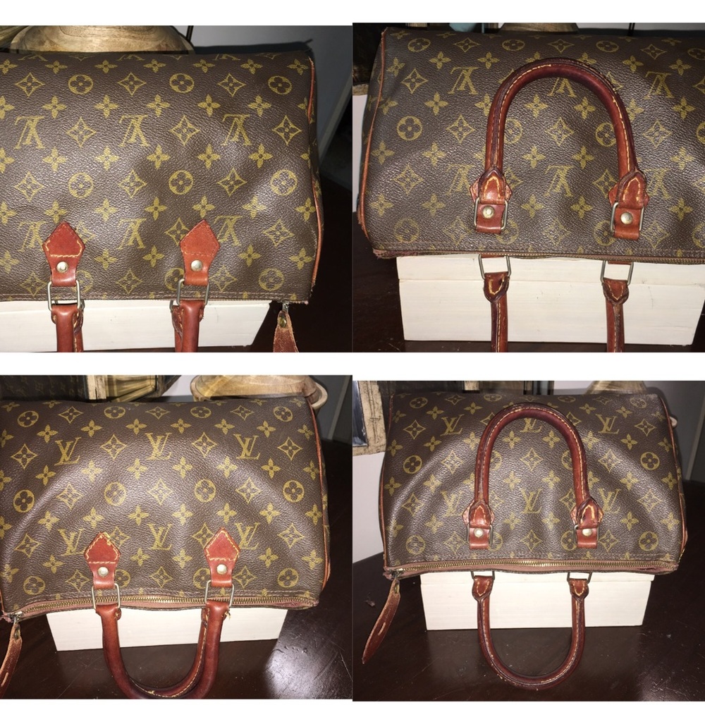 Vintage super loved LV Speedy