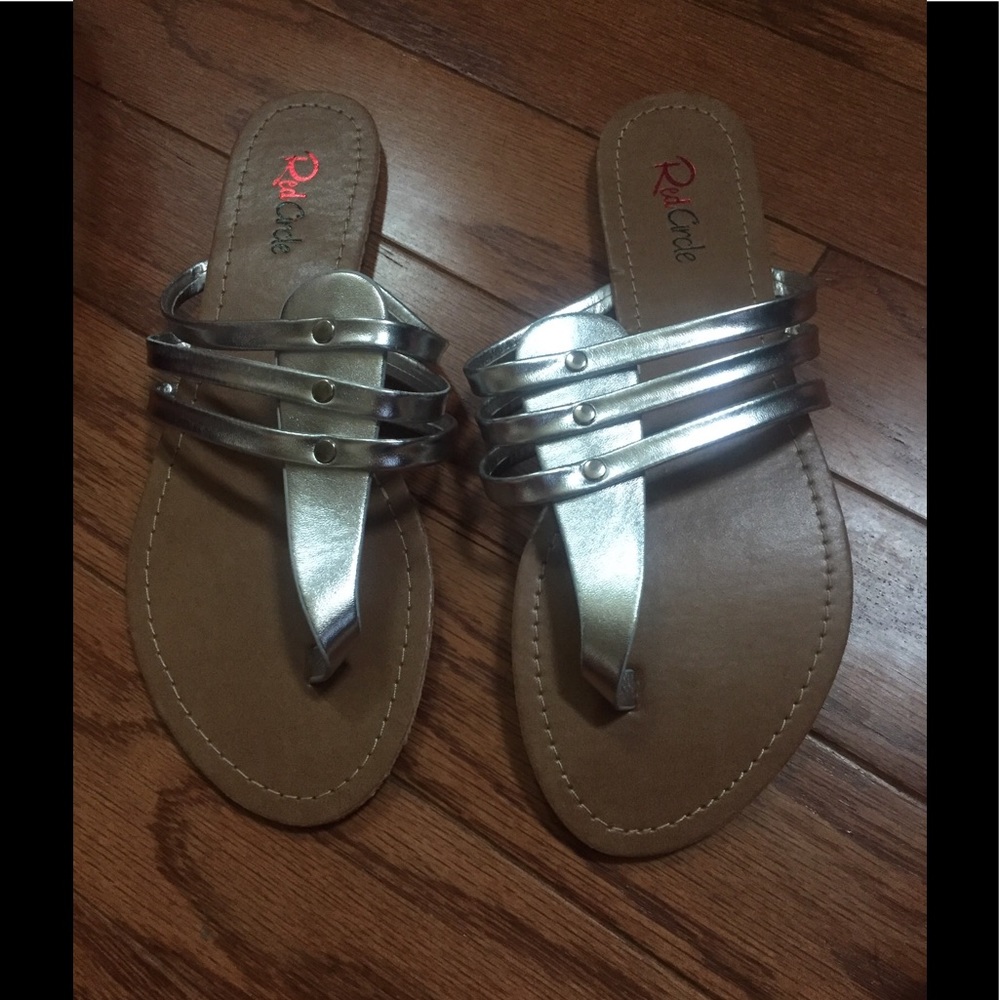 Red Circle Boutique sandals. New in box