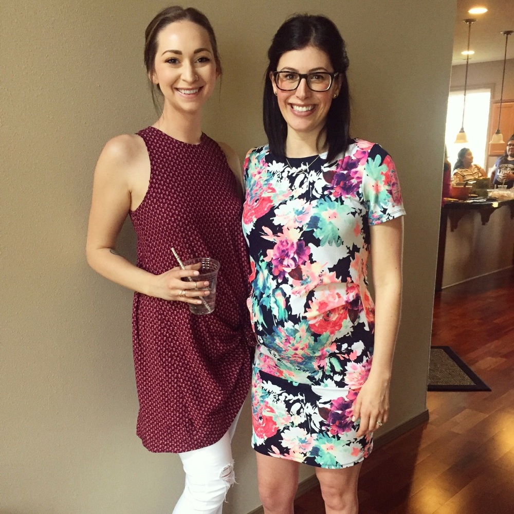 Patterned Slip Dress