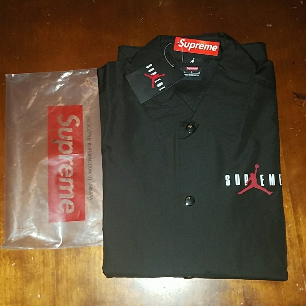 Supreme x Jordan Coach Jacket