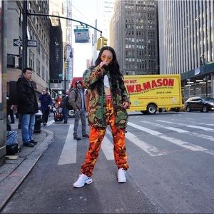 Rothco BDU orange camo pants Rothco BDU orange camo pants