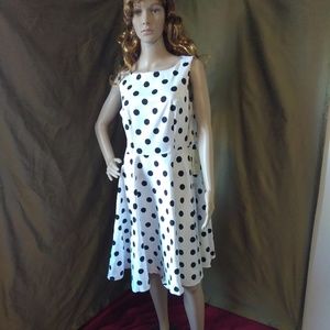😺🆕 NWT Grace Karin Vintage Poka-Dot Dress