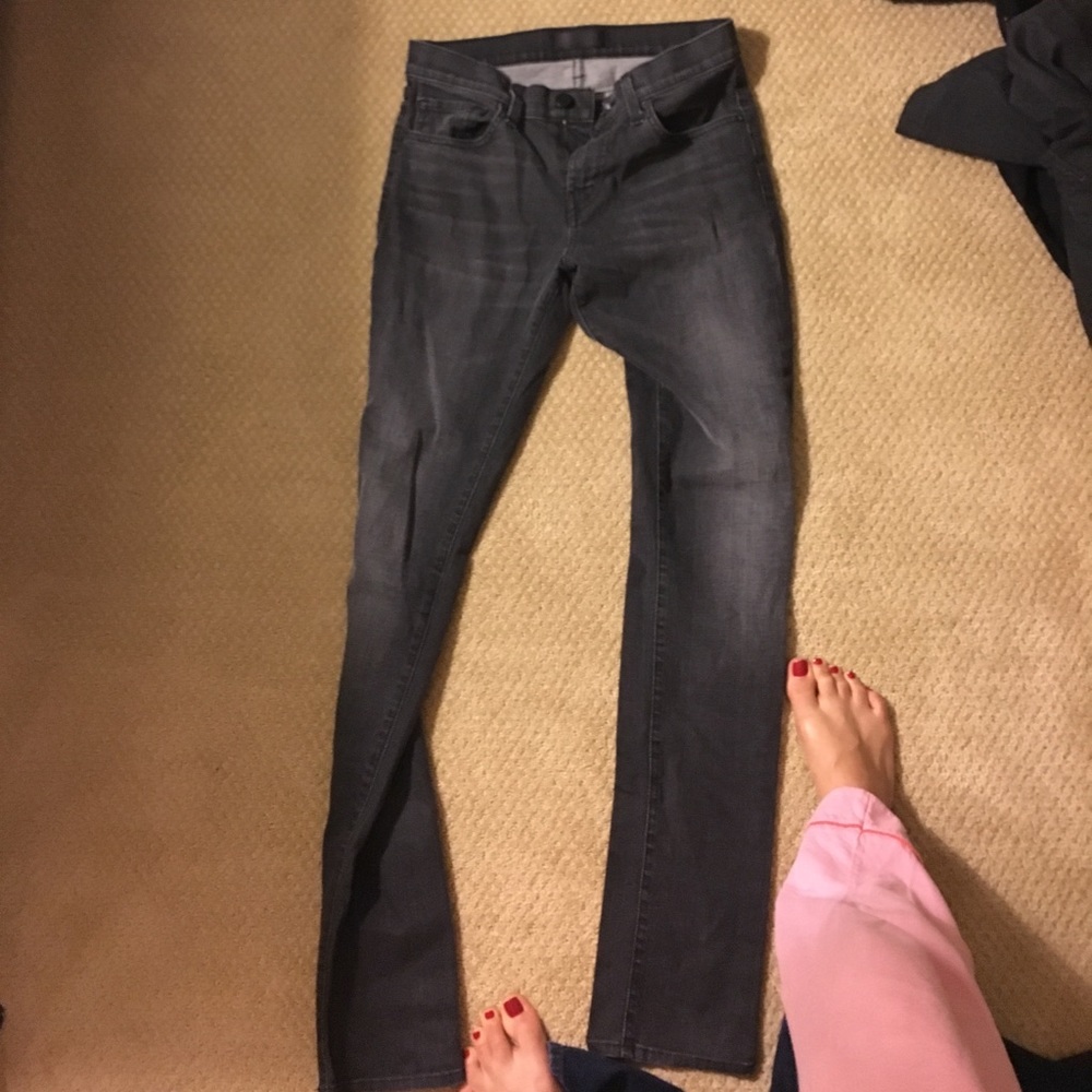 Grey wash men's jean