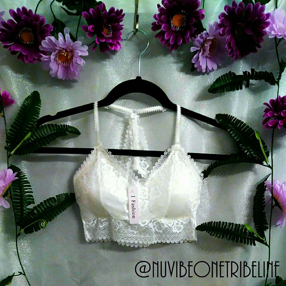 White Lace Brallette