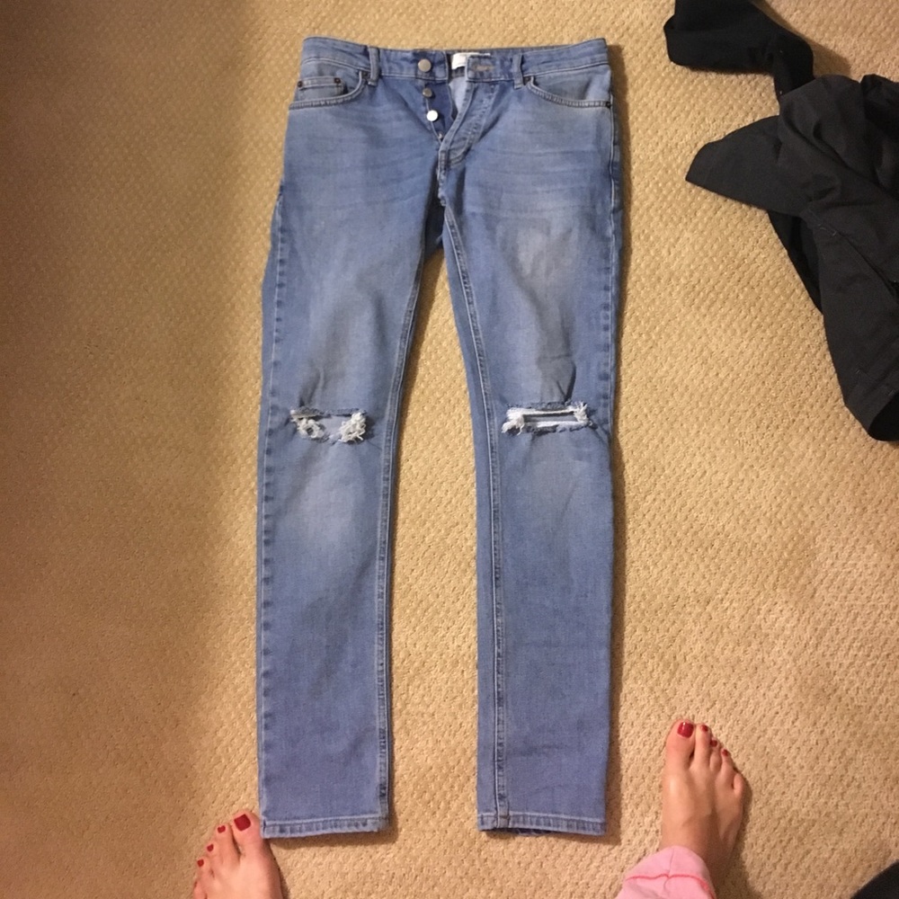 Bran new top shop jean