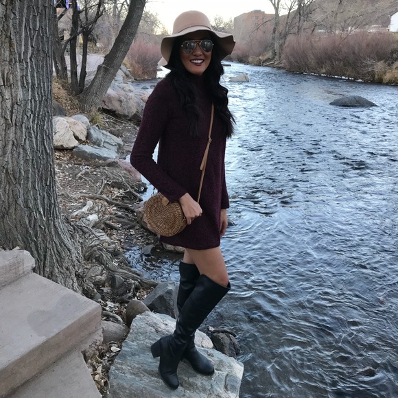 Mile High Fashions Accessories - Boho Camel Floppy Hat