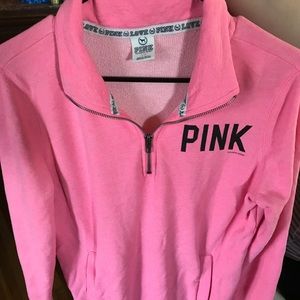 PINK Zip-Up Sweatshirt