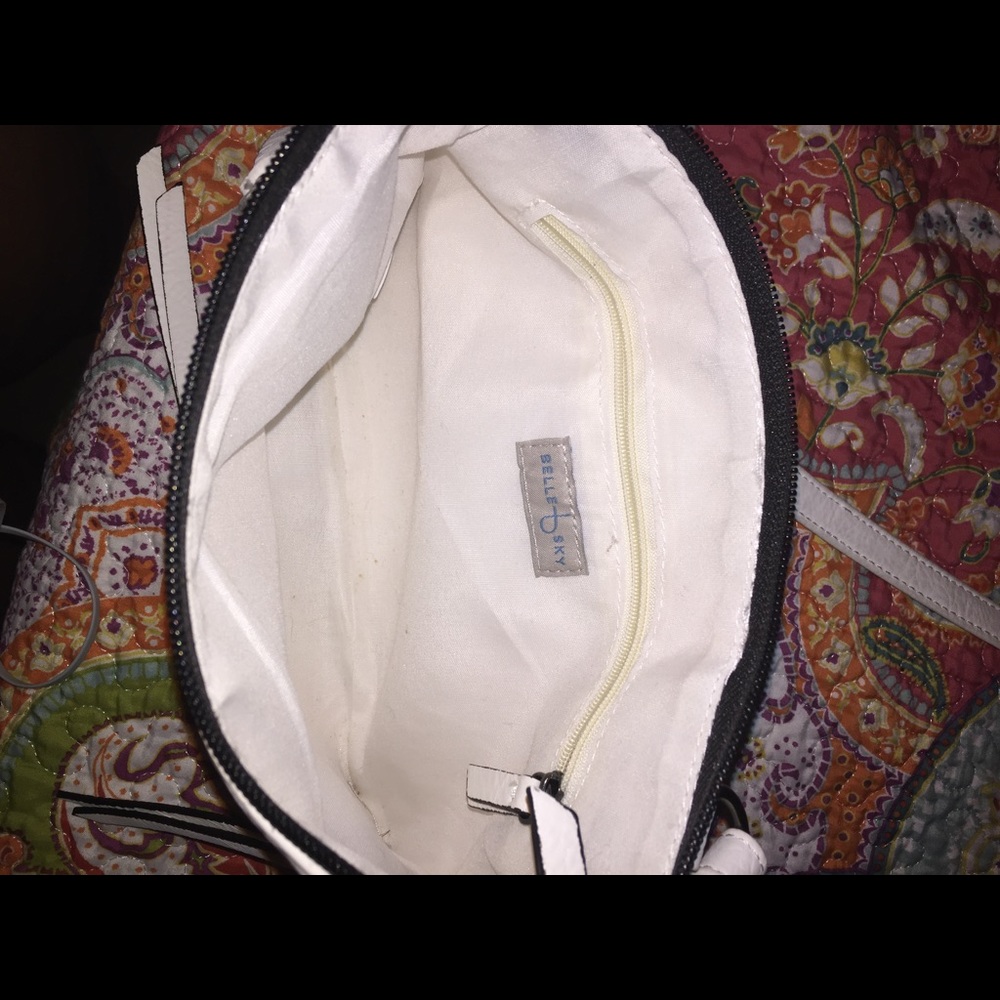 White purse