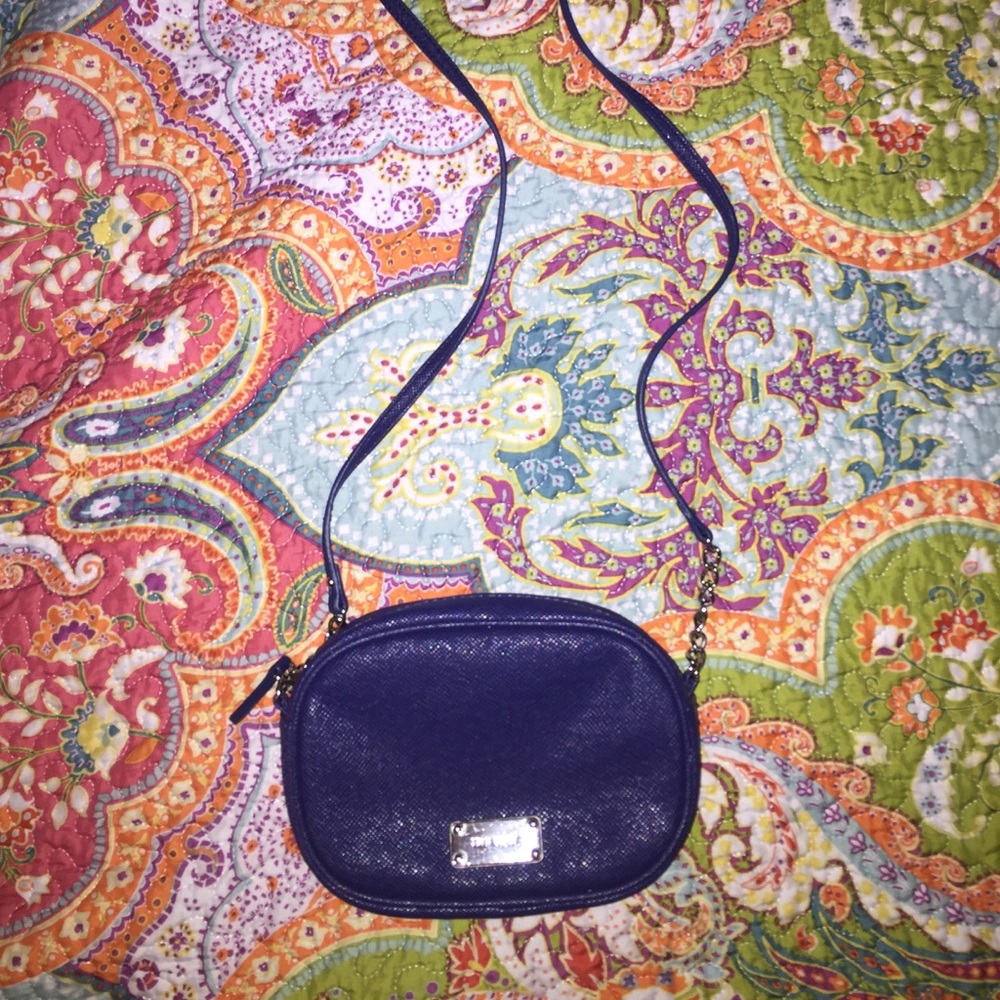 Dark blue purse