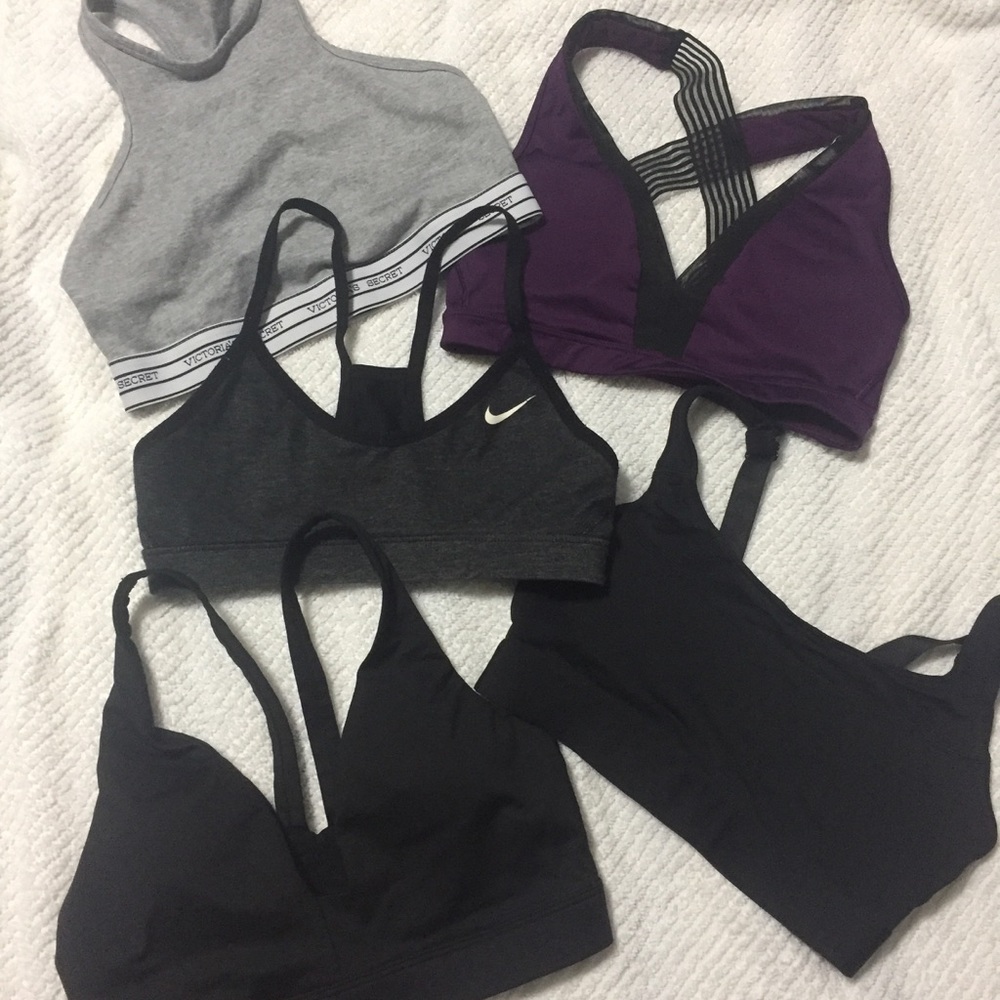 Bundle of 5 Sports Bras (XS)