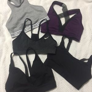 Bundle of 5 Sports Bras (XS)