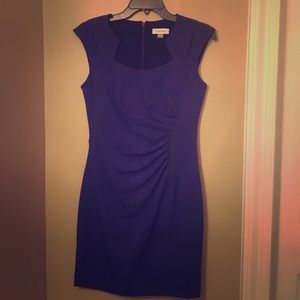 Blue fitted dress, never worn