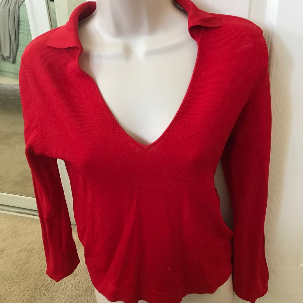 Gorgeous Pinko red sweater size m!