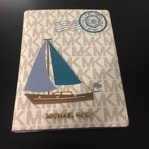 Sold Out MK Signature Sailboat Passport Wallet