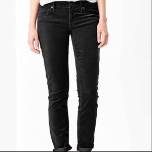 Gap Always Skinny Black Corduroy Pants