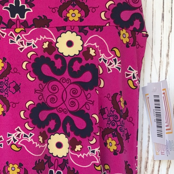 Lularoe Medium Maxi Skirt! Pink and Navy!❤️ - Picture 2 of 2