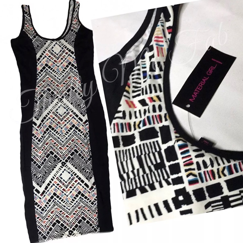 Material Girl Fitted Dress