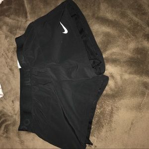 Nike running shorts with spandex