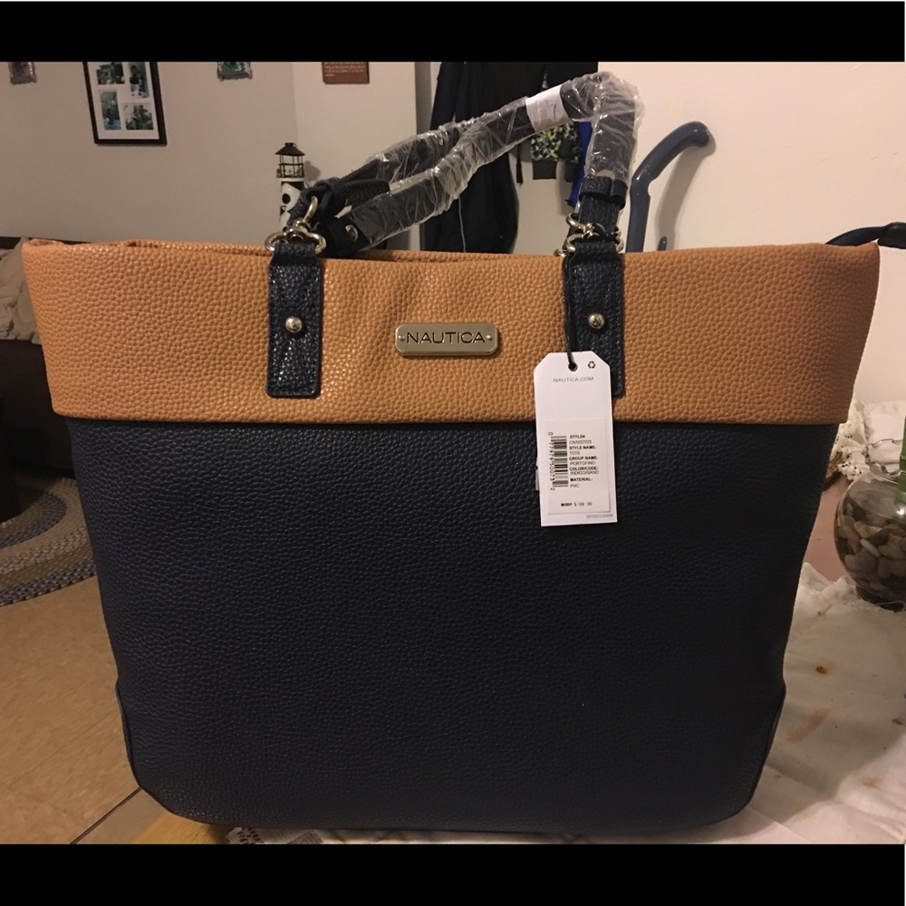 New nautica purse bag tote handbag