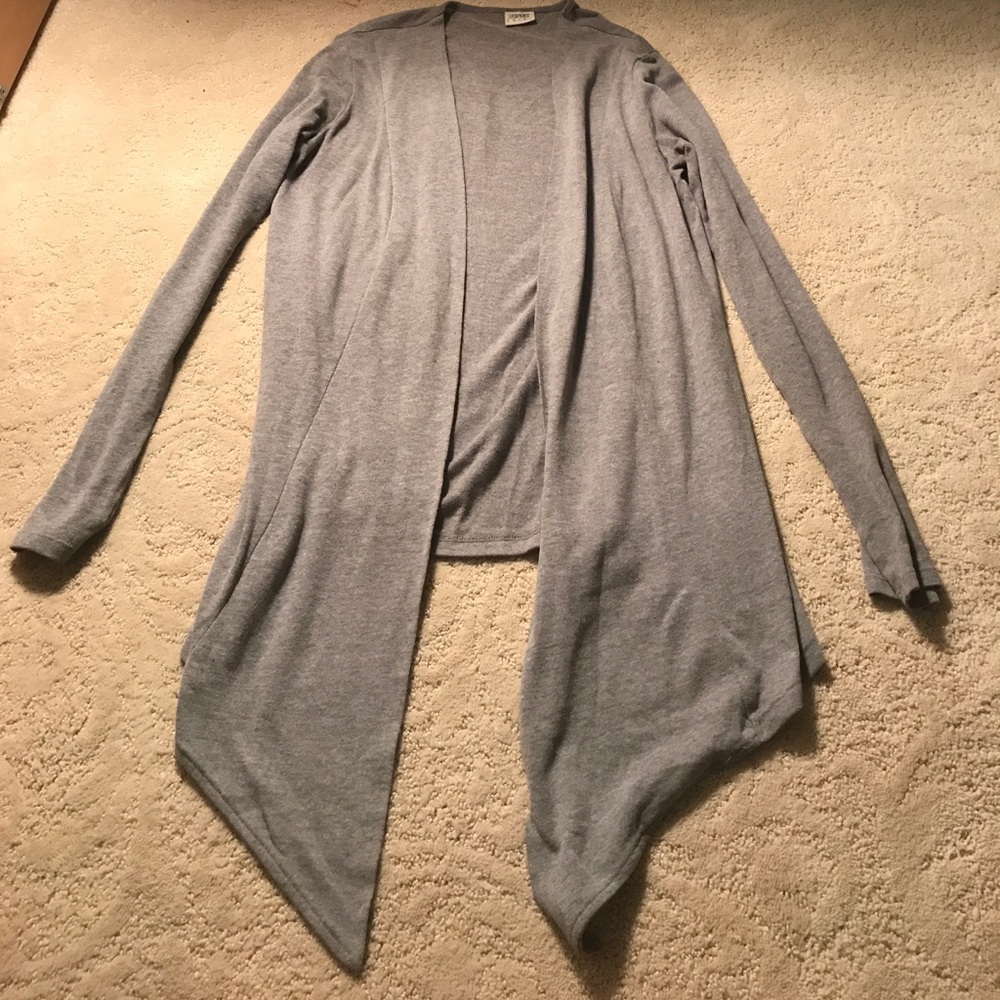Grey cardigan