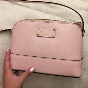 Kate Spade crossbody baby pink