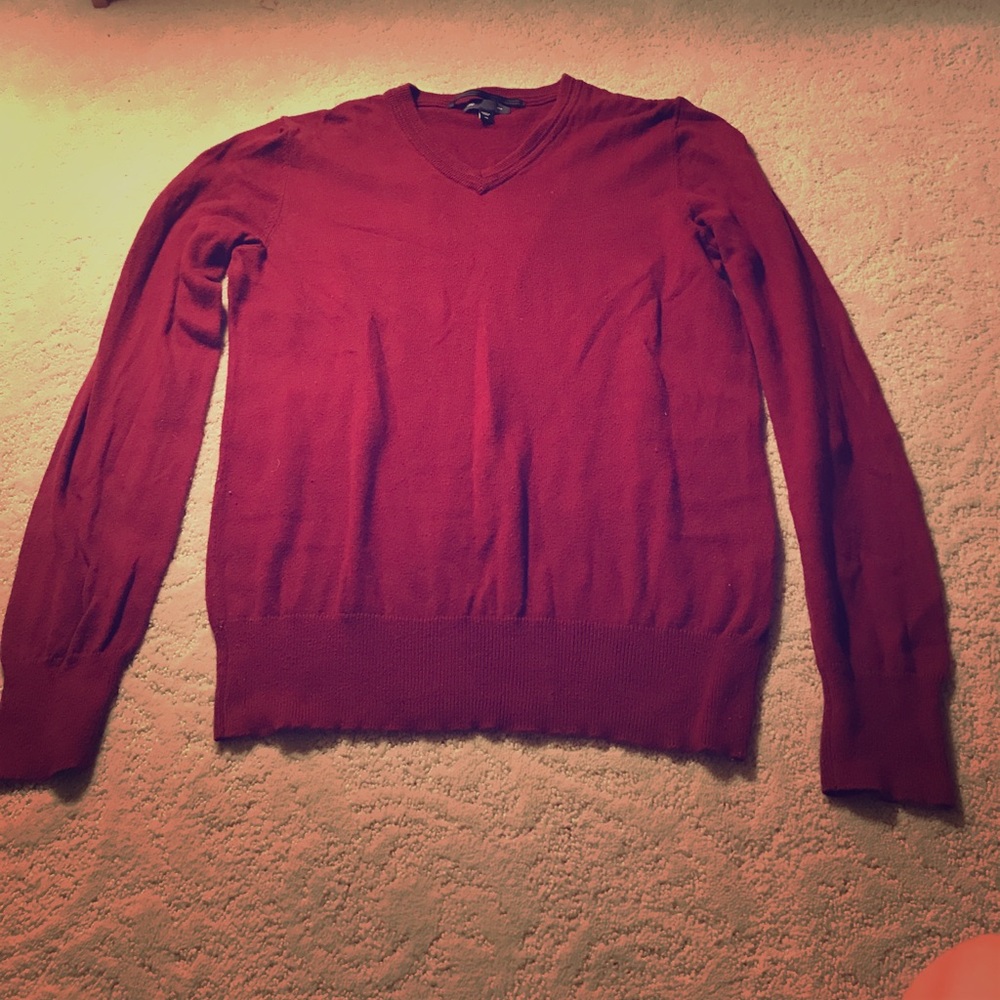 Red sweatshirt