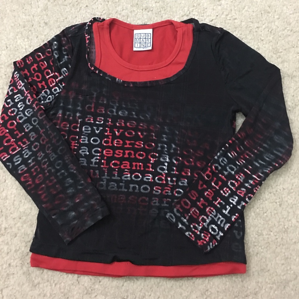🔥3/$15🔥 SUBMARINE Girls tops