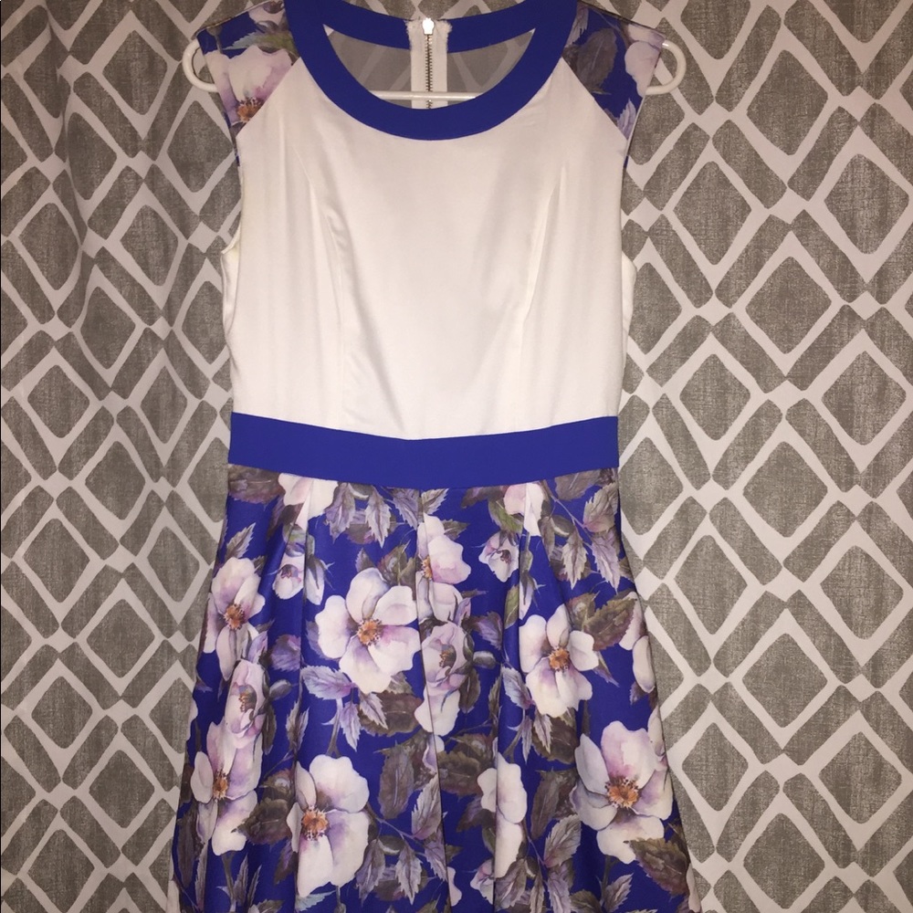 Tea and cup Los Angeles floral dress