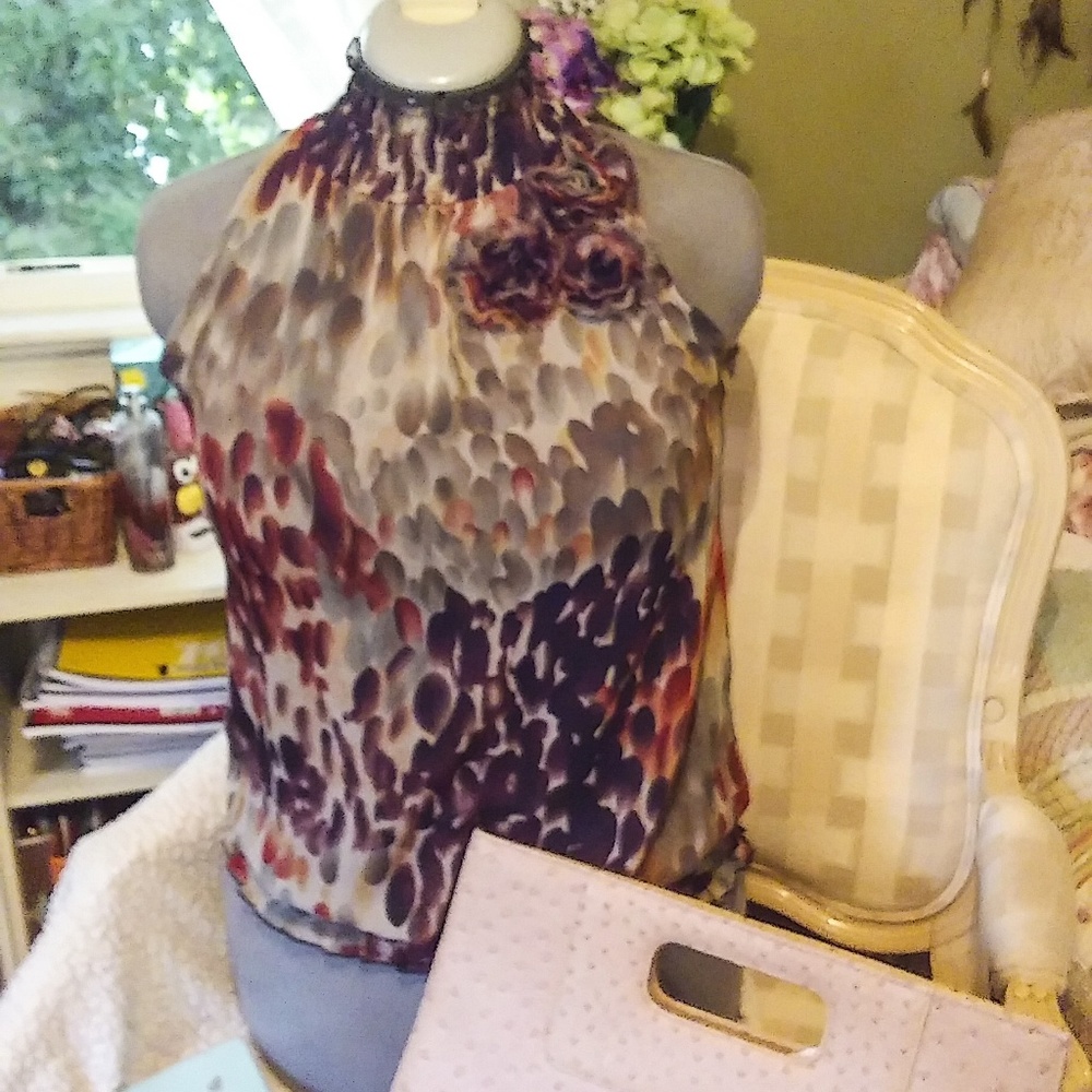 Petal Patterned Tank