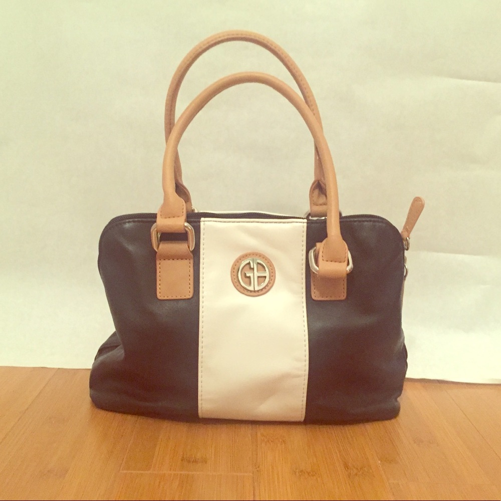 Gianni Bernini Black & white handbag