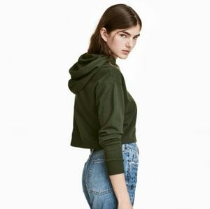 H&M Crop Hoodie