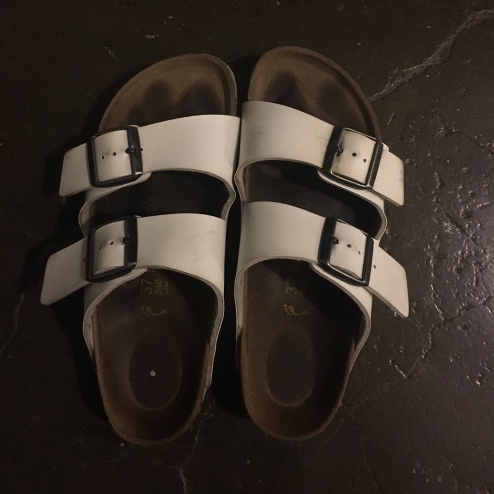 Birkenstocks Size 37 White