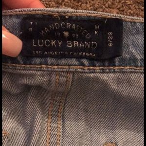 Lucky Brand Jean Skirt