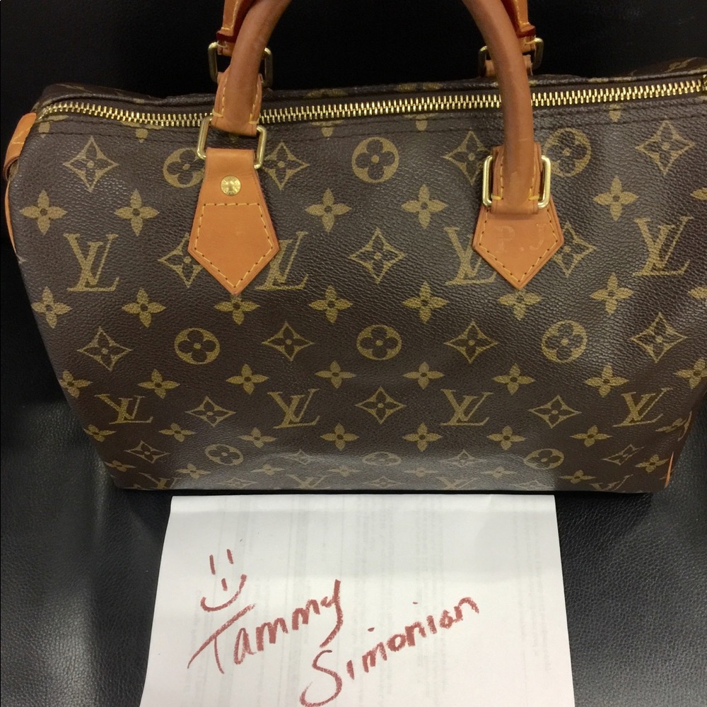Beautiful Speedy 30 Monogram