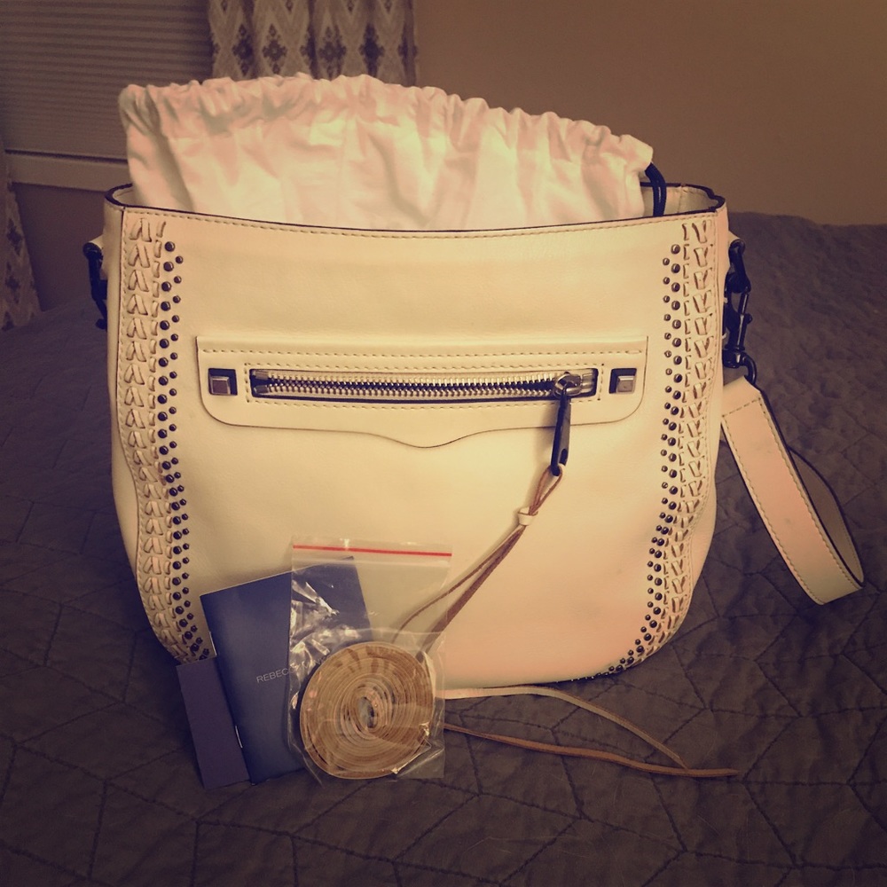 Rebecca Minkoff Studded Regan Feed Bag