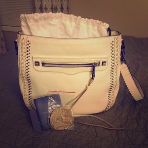 Rebecca Minkoff Studded Regan Feed Bag