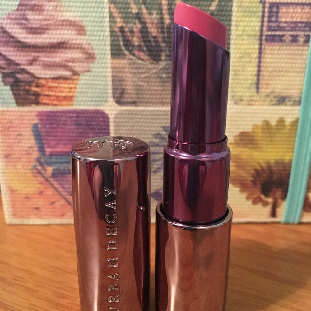 Never used, Urban Decay lipstick: Turn On