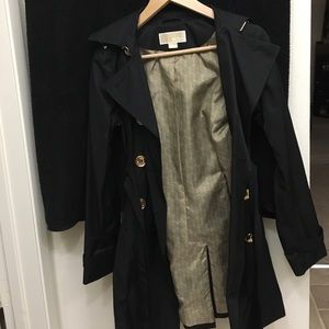 Michael Kors Black trench coat