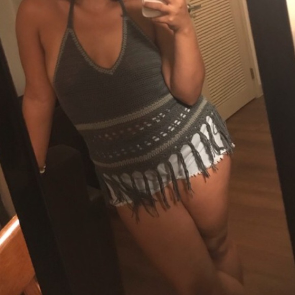 Halter Crochet top