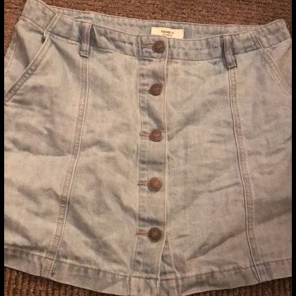 Forever 21 Jean skirt