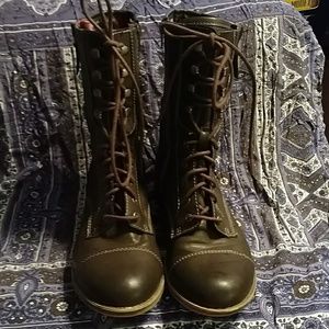 American Rag combat boots