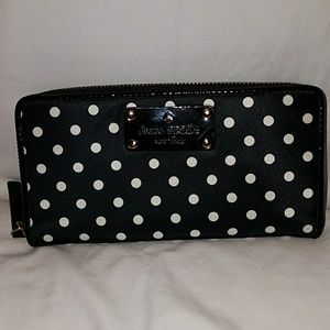 Kate Spade - Nylon Polka Dot Wallet