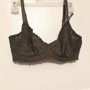 Happy unlined Demi coverage aerie bra