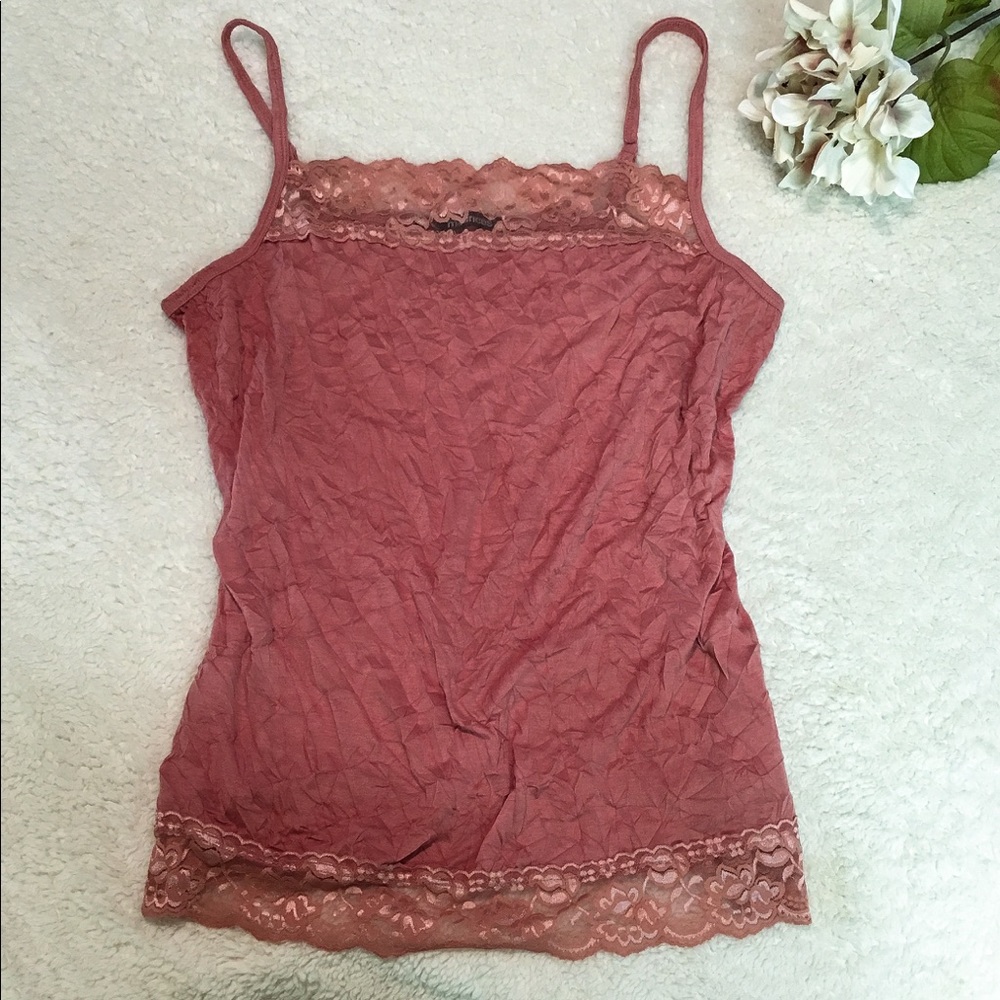 Maurices Plus Lace Layering Tank